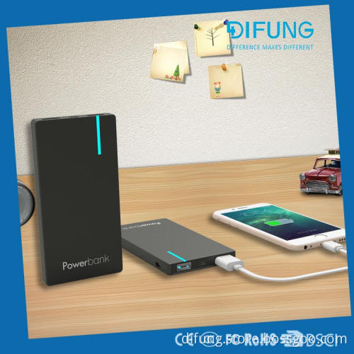 Ultra slim portable power banks 6000mah mobile phone battery charger